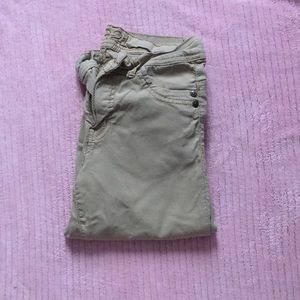 Rue21 mid rise khaki jeggings